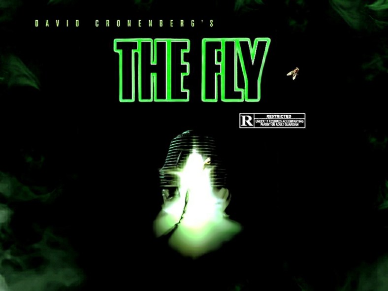 Daid Cronenberg's The Fly (1986) film poster